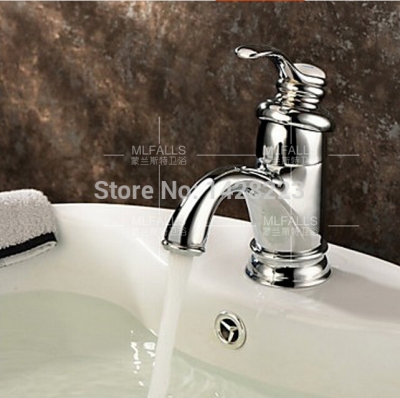 solid brass bathroom basin sink faucet single lever one hole bathroom mixer tap