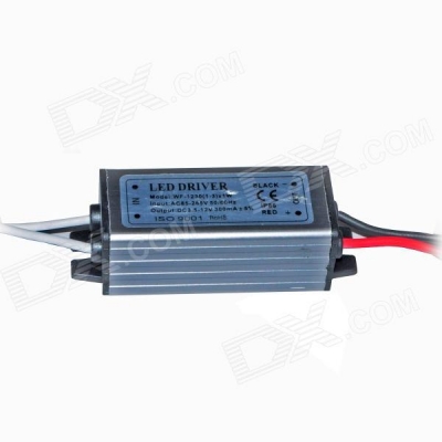 water resistance driver led power supply constant current source 3w led driver 1-3w 300ma- (ac 85~265v)
