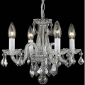 110v-220v glass chandelabro modern led crystal chandelier 4 lights, lustres de crystal,lustre de cristais