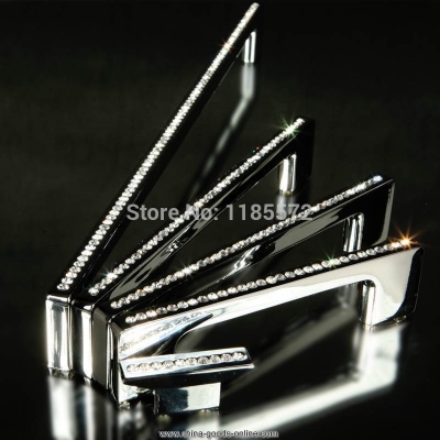 128mm crystal cabinet handles/drawer handles/furniture handles/drawer pulls