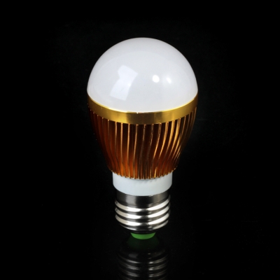 20pcs/lots led lamp bulb e27 3w 220v/110v 270lm warm white/white golden shell lamps for home [led-bulb-4583]