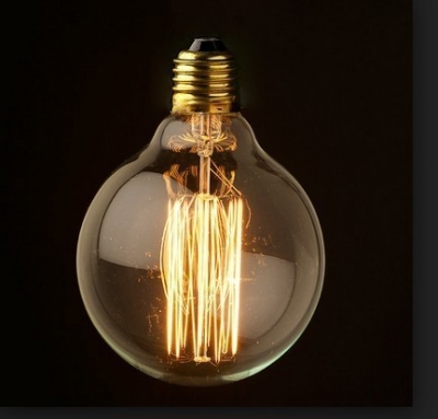 2pcs/lot g80 d80mm*h110mm globle round shade eidosn filament bulbs for indoor decoration [sample-order-of-bulbs-7576]