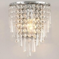 3w led modern crystal wall light bed-lighting crystal e14 wall lamp