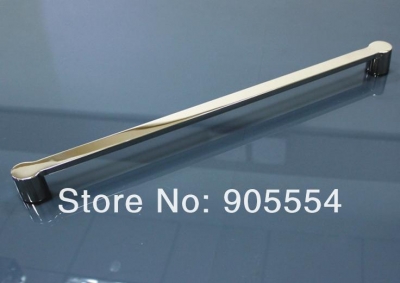 500mm chrome color 2pcs/lot 304 stainless steel bathroom glass door long handles