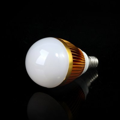 5pcs/lots e14 led lamp bulb 3w ac85-265v 270lm warm white/white [led-bulb-4522]