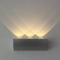 aluminium led wall light lamp modern with 3 lights for home lighting wall sconce