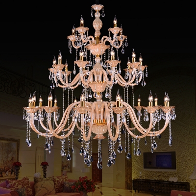 amber crystal chandelier 30 modern design chandeliers suppliers cristal para lustre hand blown glass chandelier candelabro [chandelier-pendant-lights-3377]