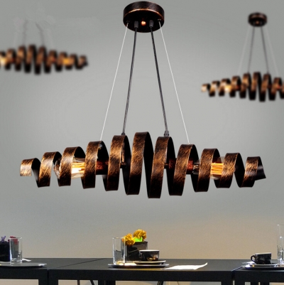 american country loft style individual retro iron chandelier creative restaurant bar cafe decoration chandelier [pendant-lamp-3750]
