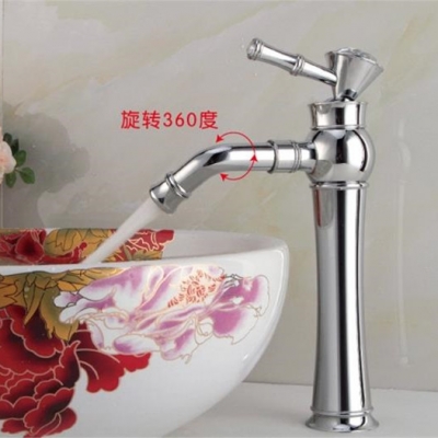 bathroom surface mount single hole chrome finish waterfall basin sink deck mounted single handle x-017 mixer tap faucet 330l