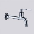 bibcock faucet tap crane chrome brass finish bathroom wall mount washing machine water faucet taps for garden pool use zj-6203