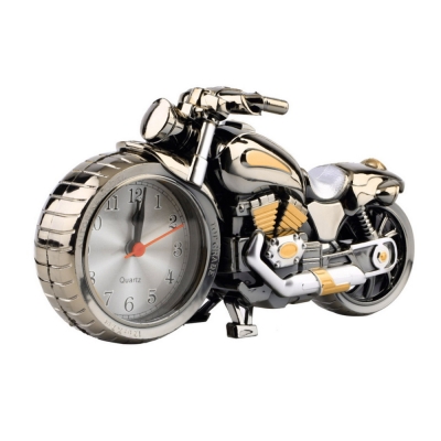 creative motorcycle motorbike pattern alarm clock desk clock creative home birthday gift cool clock new [alarm-clock-4099]