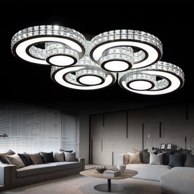 crystal modern led ceiling lights for living room bedroom home indoor decoration led ceiling lamp lighting light fixtures [modern-ceiling-light-7469]