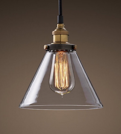 est 5pcs/lot d145mmxh230mm e27/e26 ce/ul 220v/110v edison vintage clear glass shade industrial pendant lamp
