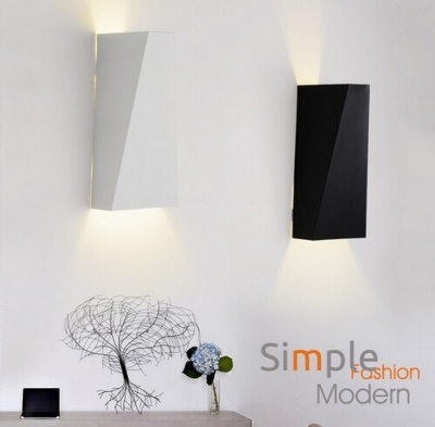 fashion simple modern led wall light creative wall lamp for home lighting bedside wall sconce integrated lampe murale