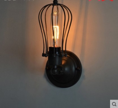 retro loft style industrial vintage wall light lamp , edison wall sconce american country style