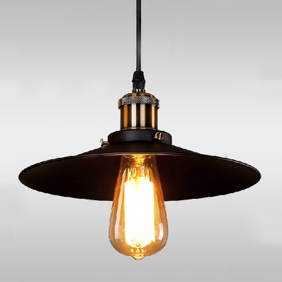 retro suspension luminaire vintage industrial pendant light metal lampshade hanging lamp antique bar light fixture lustre edison [pendant-lights-2980]