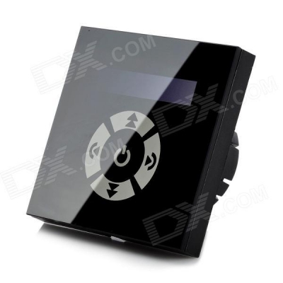 touch screen led dimmer controller switch - black (dc 12v~24v)