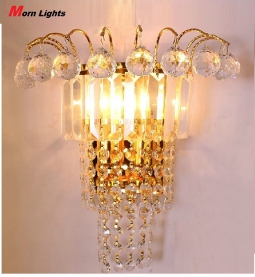 wall lamp crystal wall lamp modern brief stair aisle lights modern wall lights top k9 crystal wall sconce lighting