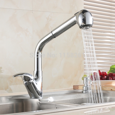 withdrawing all copper basin faucet and cold stretch retractable nozzle shampoo basin washbasin faucet al-5302l [chrome-kitchen-faucet-1929]