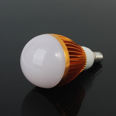 10pcs/lots led lamp bulb e14 5w 220v/110v 450lm warm white/white golden shell lamps for home [led-bulb-4587]