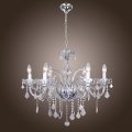 110v-220v led modern crystal chandelier 6 lights home chandeliers,lustres de sala,lustre de cristal