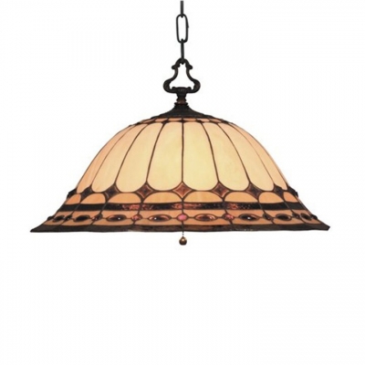 18 inches classical style glass pendant lighting,