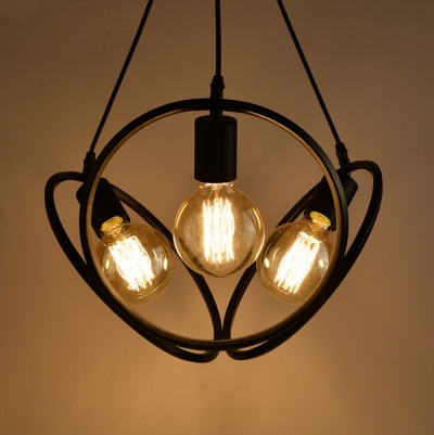 america could creative loft style iron vintage pendant lamp edison bulb coffee shop bedroom decoration lamp