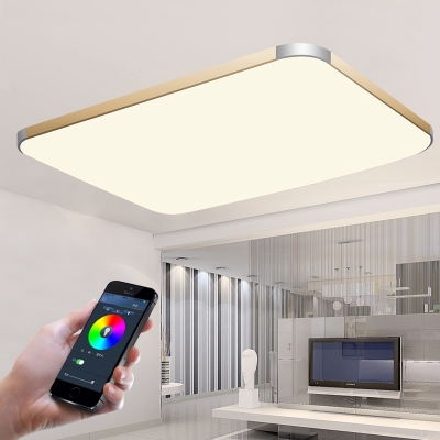 app mobile phone control modern led ceiling lights for living room bedroom bluetooth wireless app ceiling lamp fixtures [modern-ceiling-light-7504]