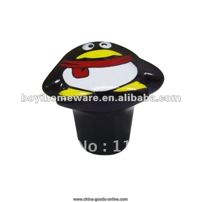 china qq penguin decorative knob whole and retail discount 100pcs/lot qq-1