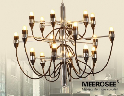 designer gino sarfatti chandelier light 18 bulbs lamp residential dinning lighting fixtures for pendant [pendant-light-7204]