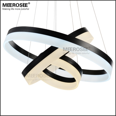 factory price led chandelier light modern arcylic led ring suspension circle light [led-pendant-light-5331]
