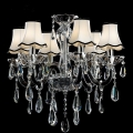 luxury 6 lights crystal ceiling chandeliers ac 110v/220v home lighting fixture for parlor livingroom dinningroom 2015 new