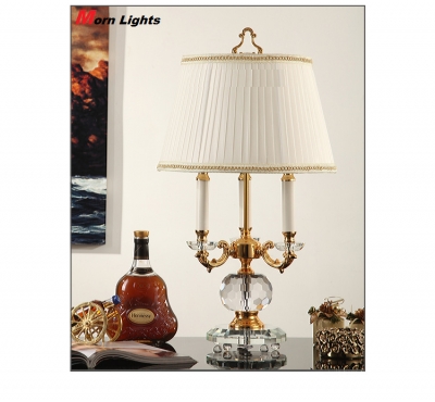 luxury modern crystal table lamps brief bedroom bedside lamp crystal table lamp crystal abajur [crystal-floor-amp-table-lamps-2387]