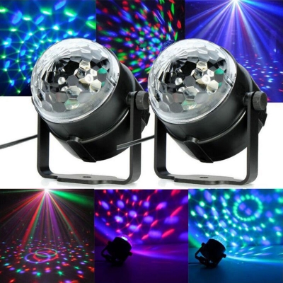 mini rgb led crystal magic ball stage effect lighting lamp bulb party disco club dj light show lumiere [stage-lights-7445]