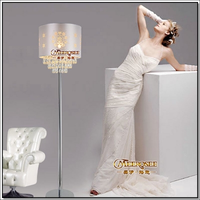 modern crystal floor lamp, floor stand light fixture fl10003 [floor-lamp-and-table-lamp-3086]