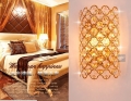 modern crystal k9 wall lamp aisle lights gold wall lights bed-lighting stair lamp wall sconce lights