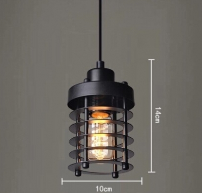 modern fashional black iron cage pengdant lamp,whole price pendant light for home and room decor,5 piece [russia-free-shipping-7418]