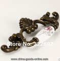 mzj01a01 tulip copper butterfly ceramic handshandle pull rings brass door handles bronze china cabinet knobs