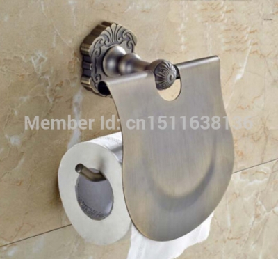 new wall mounted bathroom antique brass toilet paper holder tissue holder