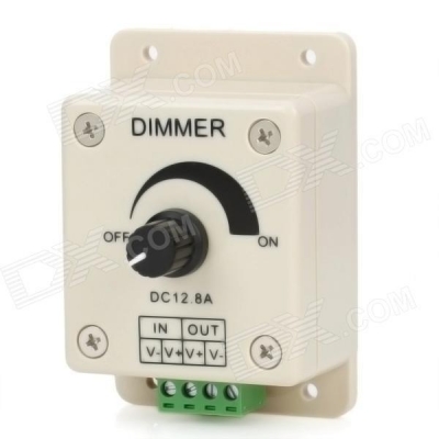 single channel led dimmer 12v 8a ,light dimmer switch controller for led strip