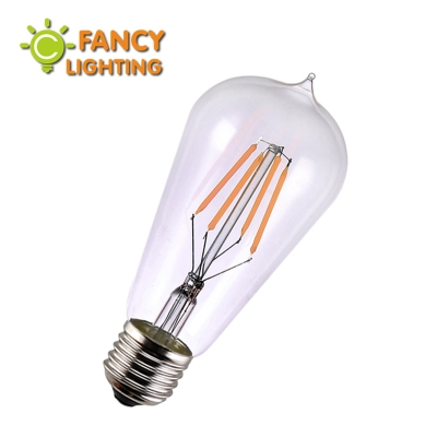 st58 led edison filament light bulb warm white e27 2w/4w 220v 360 degree globe lamp bulb energy saving replace incandescent bulb [led-edison-filament-bulb-1034]
