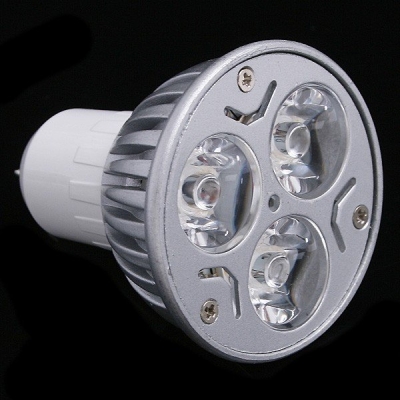 5pcs/lot led spotlight lamp gu5.3 85-265v 3w 270lm warm white/whire led gu 5.3 bulb spot light [others-6936]
