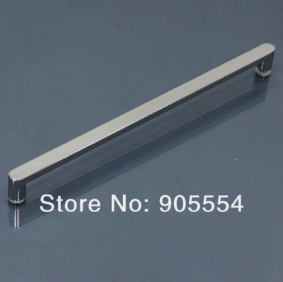 600mm chrome color 2pcs/lot 304 stainless steel glass bathroom glass door handle