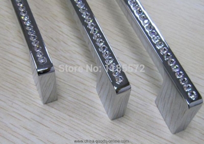 96mm crystal furniture handle/cabinet handle/drawer handle/wardrobe handle [Door knobs|pulls-178]