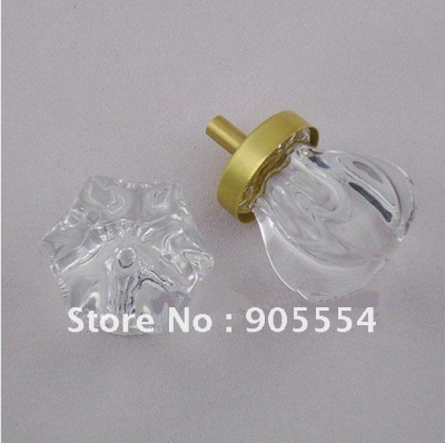 d33xh40mm brass base pumpkin crystal glass furniture drawer knobs [home-gt-store-home-gt-products-gt-yj-crystal-glass-knobs-23]