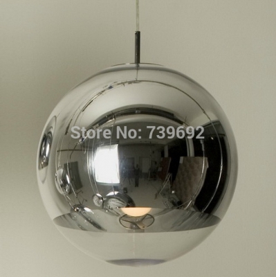 (dia.15cm) single plated ball pendant light silver glass ball pendant light restaurant lamp living room lamps bar lamp
