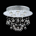 luminaira modern led crystal ceiling light with 5 lights for living room lamp bedroom lustre de cristal