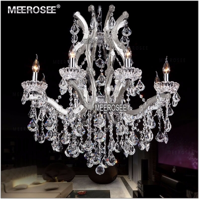 new!authentic crystal chandelier lamp modern chandelier chrystal beads luxurious decorative lighting for home d780mm h800mm [crystal-chandelier-maria-theresa-2242]
