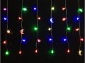 new year! 2mx0.6m ac110/220v led curtain string light , fairy christmas lights decoration holiday wedding party