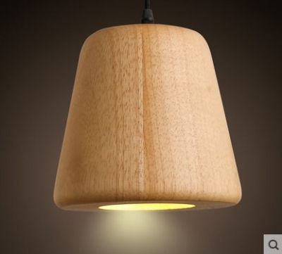 north europe style led wood pendant light fixtures for dinning room wood light,lustres de sala teto e pendente [led-pendant-lights-5146]